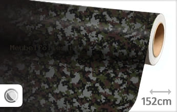 Camouflage digitaal meubelfolie