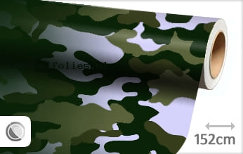 Camouflage groen meubelfolie