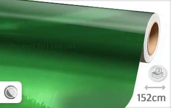 Groen chroom meubelfolie